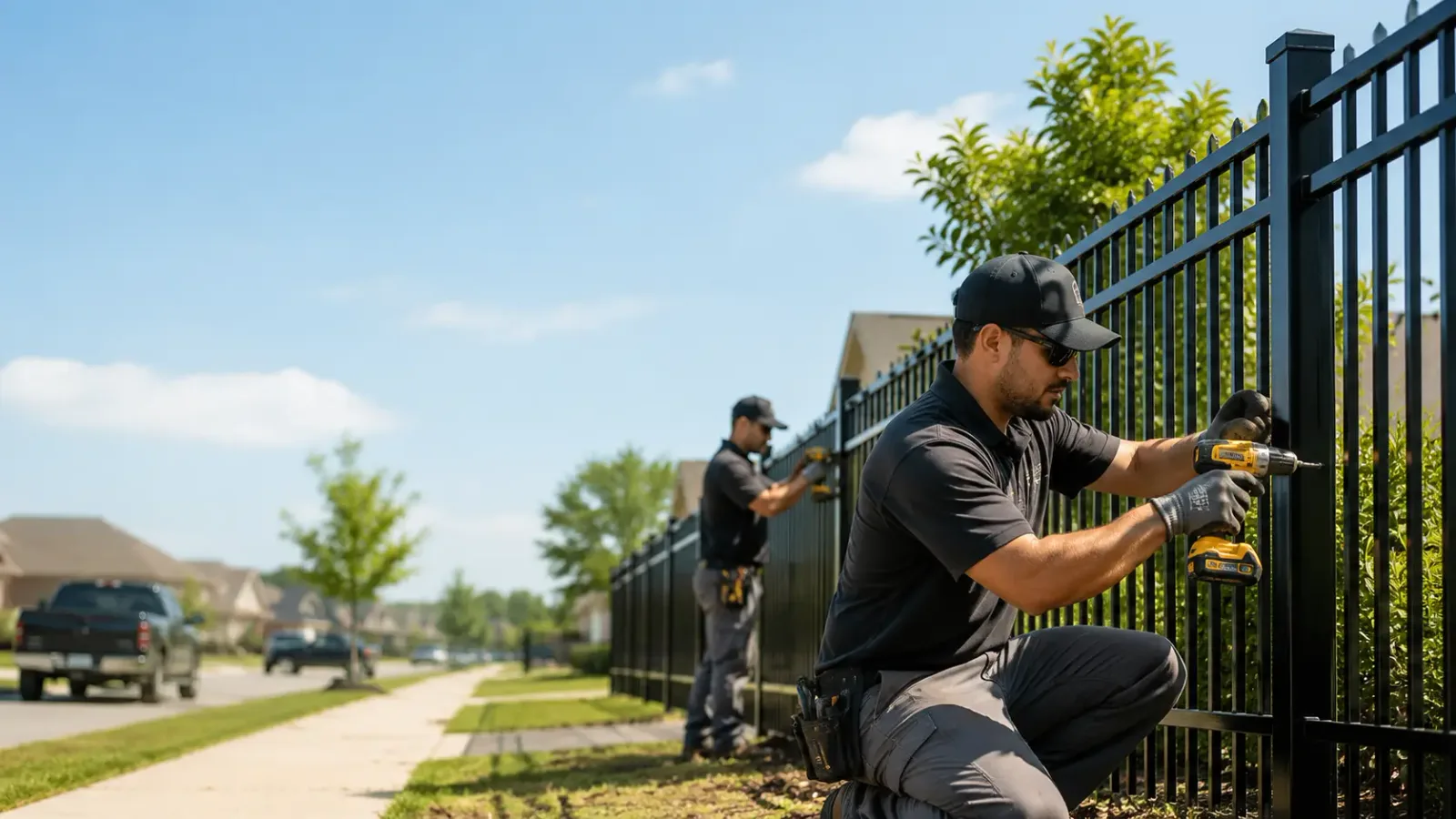 Metal Fence Installation in Tatums, OK